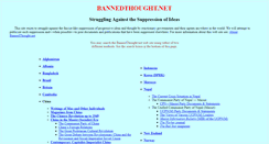 Desktop Screenshot of bannedthought.net